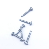 Vis autoperceuses bimétalliques 304 420 à tête cylindrique Torx pour tôles d'acier