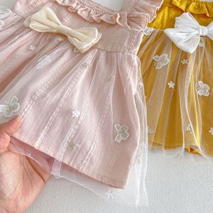 <span class=keywords><strong>Vestito</strong></span> Estivo per Bambine Stile INS 2026, Nuovo Abito in Pizzo Stile Campagna per Bambine, <span class=keywords><strong>Vestito</strong></span> da Principessa Pastorale in Pizzo per Bambini - Product Image 4