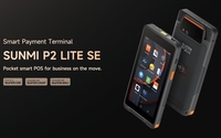 Terminal de paiement intelligent SUNMI P2 LITE SE, POS intelligent de poche pour les entreprises