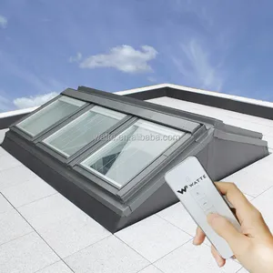 Китай бренд низкая цена дом Skyview Автоматическая плоская крыша окна затвор алюминий Rv окна на крыше