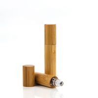 Diy China Good Bamboo Bouteille d'huile essentielle Collier Flacons de parfum compte-gouttes