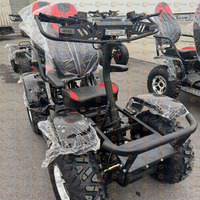 Quad électrique tout-terrain à 4 roues avec pneus larges pour usine