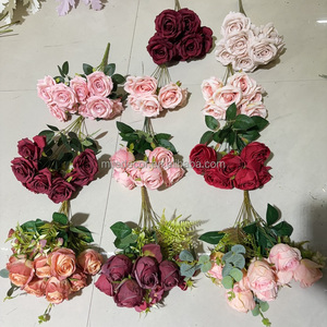 MILE Boule de fleurs de <span class=keywords><strong>gypsophile</strong></span> artificielle pour mariage, blanche, réaliste, faite à la main, toucher soie, pour centres de table - Product Image 4