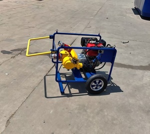 Trọng lượng nhẹ Biển Khởi động phục hồi hệ thống di động dầu thu tràn phản ứng Trống bàn chải nổi Skimmer dầu - Product Image 2