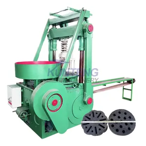 Auto shredded charcoal briquette molding machine briquetting press machine for charcoal coal dust from wood agriculture waste