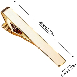 <span class=keywords><strong>Pince</strong></span> à <span class=keywords><strong>cravate</strong></span> en métal au design unique pour hommes nouvelle entreprise accessoire formel manchette en cuivre <span class=keywords><strong>pince</strong></span> courte pinces à <span class=keywords><strong>cravate</strong></span> et épingles pour hommes d'affaires - Product Image 5