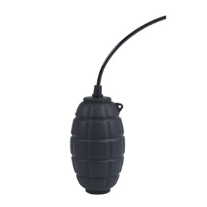 Silicone Air Blower With Slim Tube For Camera Lens Deep Cleaning Black - Product Image 1