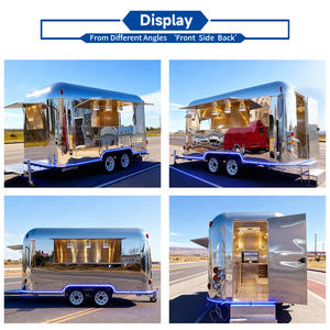 Remolque de Comida Callejera para Exteriores, Carrito Móvil de Doner Kebab y Pollo Frito, Remolque de Hot Dogs y Hamburguesas, Camión de Comida Rápida en Venta en EE. UU. - Product Image 2