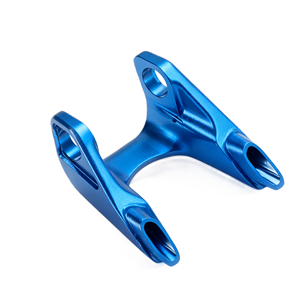 מוט קישור לאופנוע מאלומיניום מותאם אישית של Ebriway, מעובד ב-CNC, גימור כחול אנודייז, לוגו אריזה מותאם אישית, למתלים - Product Image 2