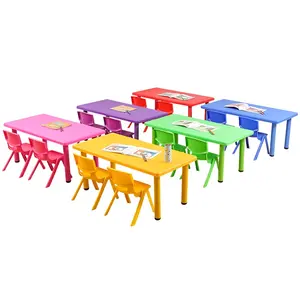 modern plastic cheap kids kindergarten classroom furniture school plan