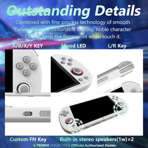 F Trimui <b>Smart</b> Pro S Handheld <b>Game</b> Player - 4.96 Inch IPS Screen Portable Retro with Classic <b>Game</b> Support for Kids & Adults - Product Image 2