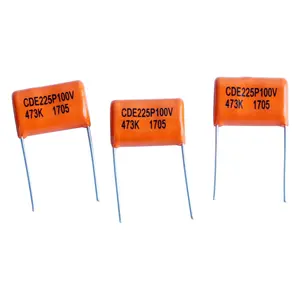 Groothandel Oranje Cde Condensatoren Cde 225P 473K 100V 473K 400V Cde 715P 0155 200V 683j 600V Elektrische Gitaar Toon Cap