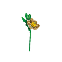 Ensembles de blocs de construction en forme de fleurs, plante en pot avec boîte cadeau, ensembles de briques MOC, ensembles DIY pour enfants, jouets éducatifs pour enfants 9094