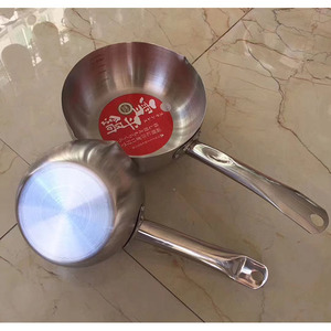 18/20/22cm Cookware Set Nhật Bản chảo nấu ăn nồi với tay cầm bằng gỗ thép không gỉ <span class=keywords><strong>yukihira</strong></span> Pan tuyết chảo - Product Image 6