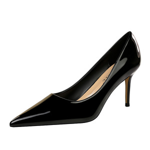 Zapatos de tacón alto con punta puntiaguda para mujer, calzado Sexy de fiesta para oficina y boda - Product Image 5