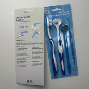 Fabrik-Lieferung Kieferorthopädisches Zahnpflege-<span class=keywords><strong>Set</strong></span> Zahnspangen-Reinigungsbürsten-<span class=keywords><strong>Set</strong></span> - Product Image 6