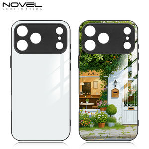 Funda para Teléfono Móvil iPhone 17, Sublimable, de TPU 2D con Inserto de Vidrio para iPhone 17, 16, 15 Series - Product Image 1