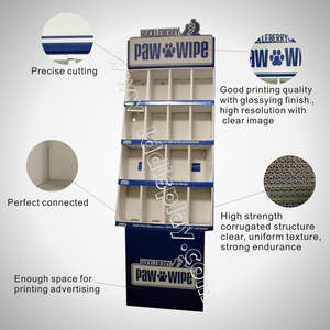 Porte-chapeau de baseball moderne, pliable, écologique, portable, robuste et résistant Présentoir de chapeau en carton pour magasin de détail - Product Image 3