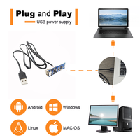 Nuevo Módulo de Cámara Inalámbrica con Transferencia de Imagen WIFI USB a WiFi, Formato MJPEG 720P 20fps, con Visualización por Aplicación