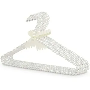 Cintres en plastique de luxe pour vêtements d'enfants et d'adultes, style princesse, pour robes de mariée, organisateur de vêtements pour la maison, la vente au détail et la vente en gros - Product Image 2