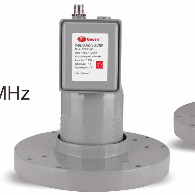 5G C Band LNB Gecen C-Band V & H Quad LNB GCF-2104
