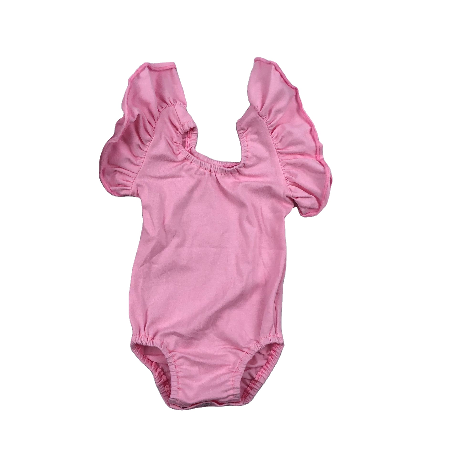 2022 RTS Модное детское трико с рукавами-фонариками, однотонное трико для младенцев 40 цветов, танцевальная одежда с перекрестной спинкой и Лео