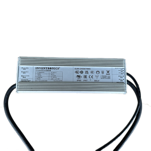 ไดรเวอร์ LED Inventronics EUM-240S150SV 240W 1050mA แบบขาออกเดี่ยว IP67 ประสิทธิภาพ 93.5% สำหรับไฟส่องสว่างแบบไฮเบย์และไฟถนน - Product Image 1