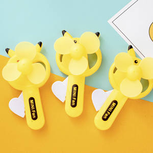 Mini Ventilador Manual Portátil de Dibujos Animados para Niños y Niñas, Uso Interior y Exterior, Producto para el Hogar Inteligente - Product Image 6