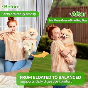 Gotas <span class=keywords><strong>para</strong></span> el Alivio de <span class=keywords><strong>Gases</strong></span> en Perros, Fórmula Natural de Rápida Absorción <span class=keywords><strong>para</strong></span> la Hinchazón y <span class=keywords><strong>Gases</strong></span> Ocasionales, Soporte Digestivo Suave - Product Image 5