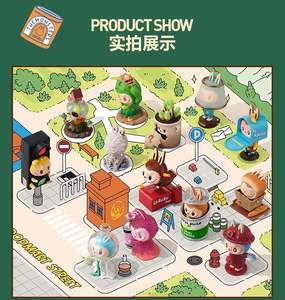 Caja ciega POOPMART LABUBU de PVC con personajes, los MONSTRUOS no pueden verme, caja misteriosa de realidad para colección de regalos - Product Image 4