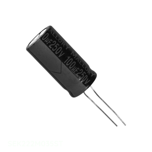 ตัวเก็บประจุแบบรูทะลุรุ่น SEK222M035ST 2200 ไมโครฟารัด อลูมิเนียม 2200UF 20% 35V แบบขาเรเดียล - Product Image 1