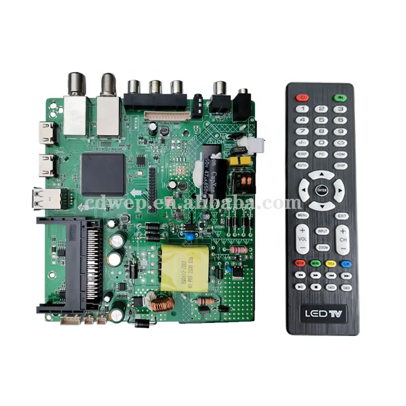 Schlussverkauf ZP.S663.801R00 Digital DVB-T2 S2 mit CI-Karte Pcb-Board für LED Fernseher 32- 43 Zoll Digitaler LED Fernsehbildschirm-Pcb-Board