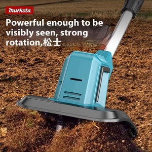 21V không dây điện tiller tu Lithium-ion Battery Powered Mini vườn hoe cho nhà sử dụng làm cỏ và đất nới lỏng - Product Image 2