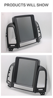 Autoradio Android à écran tactile vertical de 9.7 pouces pour Hyundai Santa Fe 2 2006-2012 Lecteur DVD vidéo stéréo CarPlay Style tesla