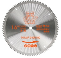 Lame de scie circulaire TCT à coupe fine 400 mm 16 pouces 100 dents pour la découpe du bois, du panneau de bois, vente en gros OEM personnalisée