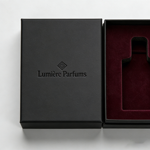 Premium Custom Magnetic Closure Boxes for Perfume Luxury Beauty Brands Rigid Paper Box Velvet Silk Lining Four-Color Printing - Product Image 2