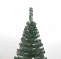 Sapin de Noël Artificiel Réaliste Non Éclairé en Gros avec Support Métallique pour Décoration Intérieure Maison Hôtel Fêtes