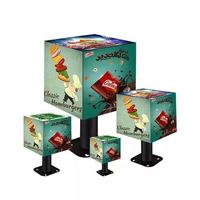 Nouvelle conception de cube magique à 4/5/6 faces, écran LED de table intérieur, écran d'affichage pour comptoir, table mobile pour DJ, table pour hôtel, mariage, fête, bar