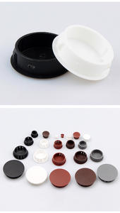 GQK Nylon Stopper with Anti-Theft Plastic Door <b>Cover</b> Furniture Decoration <b>Plug</b> with Hook Head Accessories Easy Installation - Product Image 4