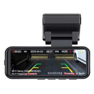4K HD ön ve arka kayıt, <span class=keywords><strong>3.2</strong></span> inç ekran, Wi-Fi, gece görüş ve GPS izleme lensi ile yeni Dashcam - Product Image 4