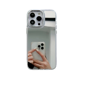 Nuova custodia per telefono da donna semplice in TPU+PU con <span class=keywords><strong>specchio</strong></span> galvanizzato, personalizzabile, all'ingrosso direttamente dalla fabbrica, per <span class=keywords><strong>iPhone</strong></span> 16 15 14 13 12 <span class=keywords><strong>11</strong></span> - Product Image 6