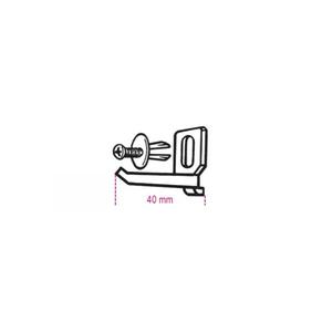 BETA - 088880119 Kit de crochets GPS 40mm avec vis VE1 - EAN 8014230380209 ELEMENTS POUR FIXER LES FIXATIONS - Product Image 1