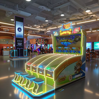 Crazy Clown Deluxe pour Coin Pusher Kit Anglophone Arcade Pushin' Prizes Machine avec Bill Changer en Plastique Durable