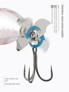 Leurre dur bionique OEM Skimming Shark, flottant, à propulsion de surface, pour la pêche à distance de la <span class=keywords><strong>carpe</strong></span> en lac - Product Image 4