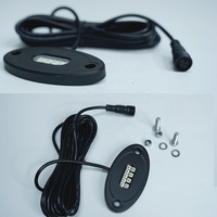 Luces LED RGBW de 9 LED para Camiones, Sincronización Musical Multicolor, Control Remoto por Bluetooth, Sistema de Iluminación Neón, Luces Estroboscópicas para Camiones Todoterreno, Combo Quad