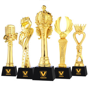 Cadeaux promotionnels Compétitions sportives Trophée de récompenses scolaires Statues dorées Trophée <span class=keywords><strong>Prix</strong></span> pour les cérémonies - Product Image 6