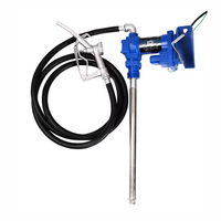 DC12V/24V Taşınabilir Ex-Proof Varil Tipi Elektrikli Benzin Transfer Pompası Seti, Nozul Filtreli Yakıt Dağıtım Pompası