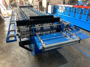 스탠드 루핑 시트 금속 지붕 스탠딩 솔기 프로파일 롤 이전 성형 기계 - Product Image 4