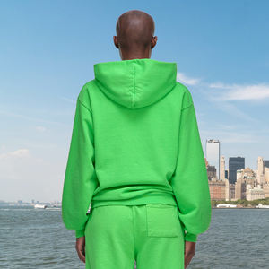 Acid Wash Sport Casual Hooded Sweatshirt Drop Shoulder for Puff Print Options 100% Cotton <b>Gym</b> Wear Heavyweight Streetwear <b>Hoodie</b> - Product Image 2