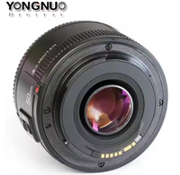 YONGNUO lensa kamera YN50mm YN50 F1.8, lensa kamera EF 50mm AF MF apertur untuk Canon 700D 750D 5D 6D Mark II IV 10D lensa Dslr